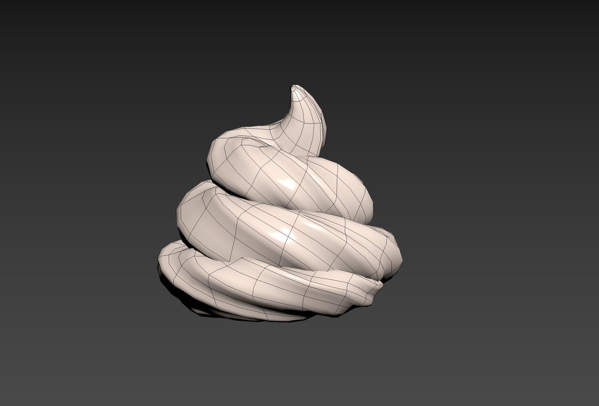 Whipped Cream 3D model_13