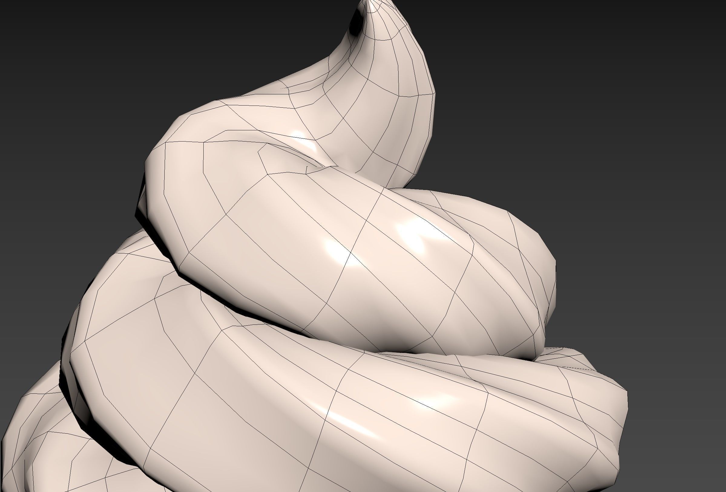 Whipped Cream 3D model_23