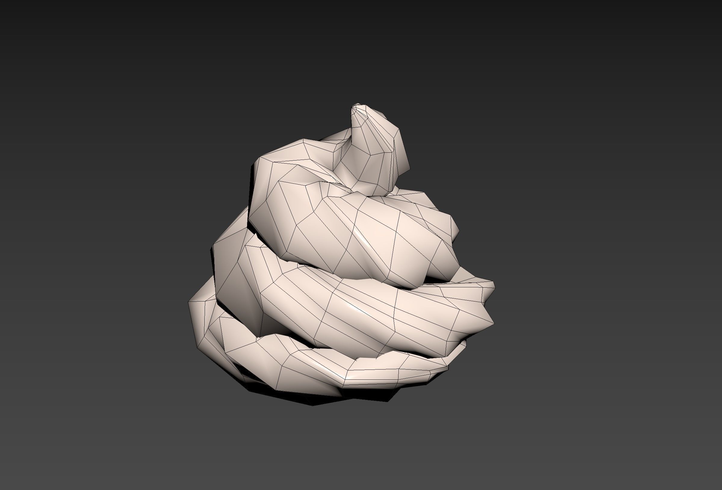 Whipped Cream 3D model_11