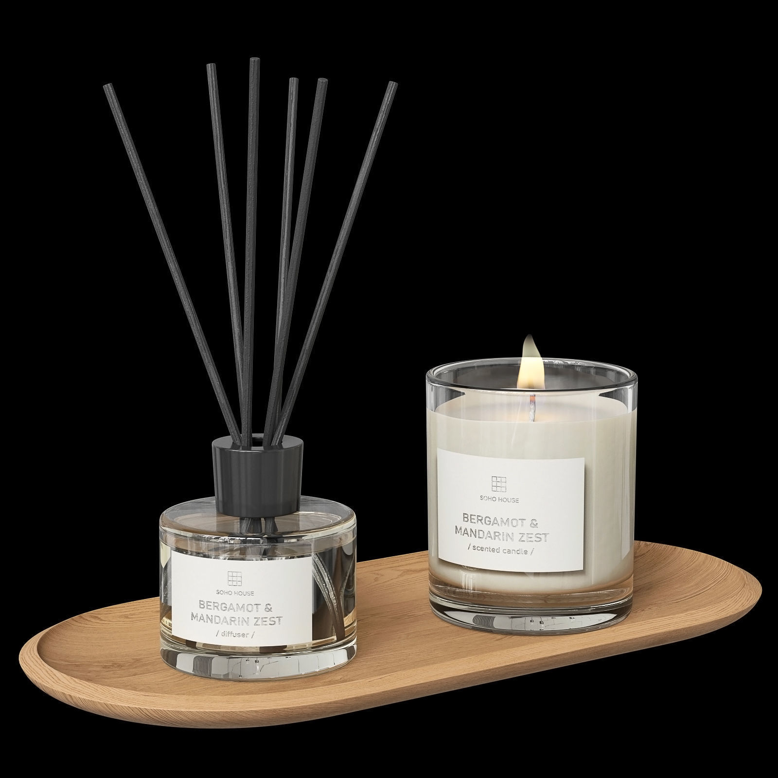 Soho Home aroma set 3D model_3