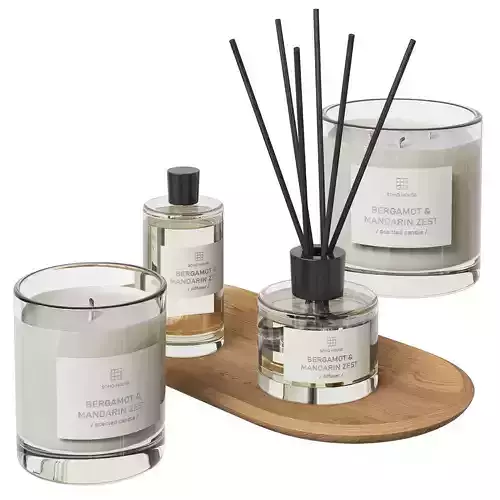 Soho Home aroma set 3D model