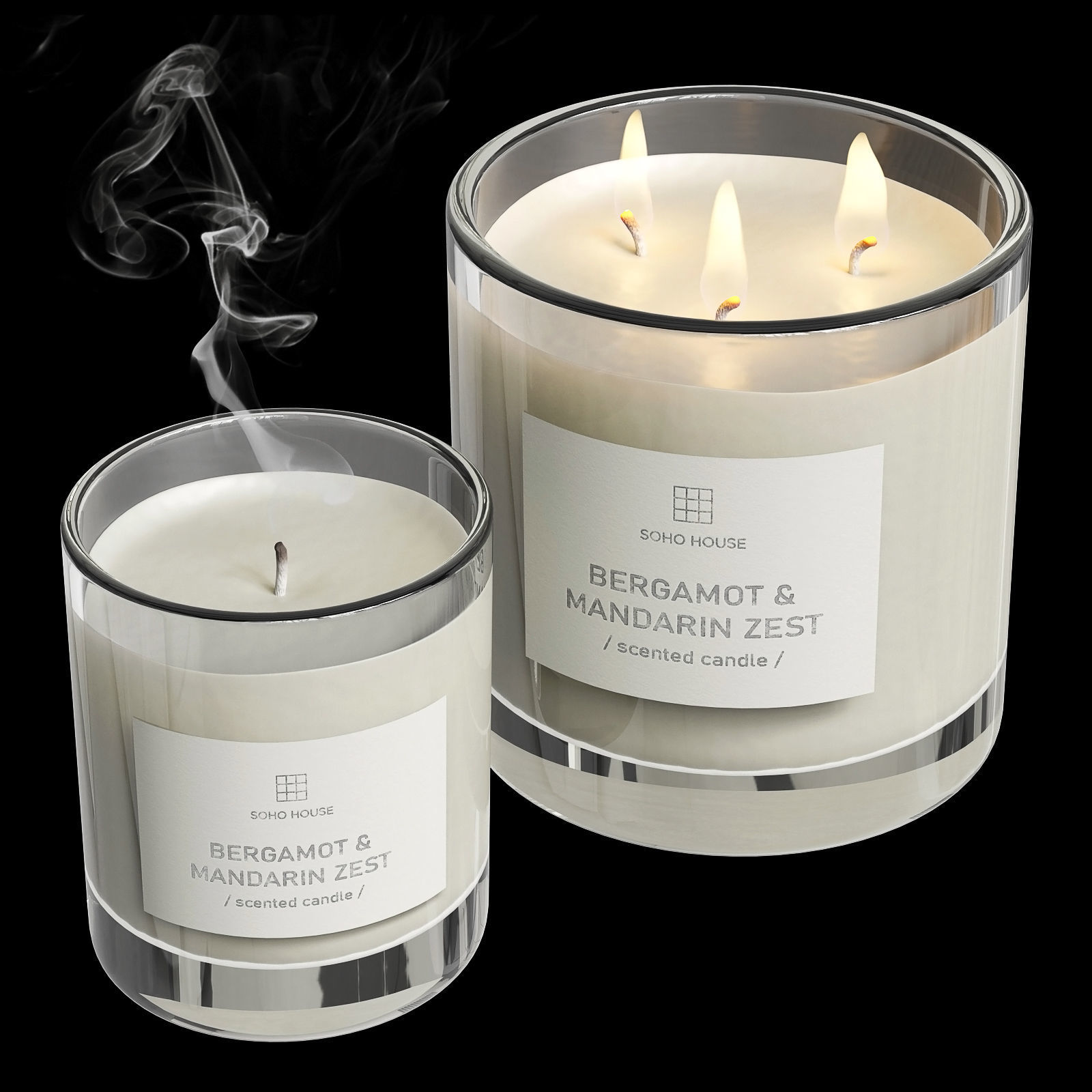 Soho Home aroma set 3D model_5