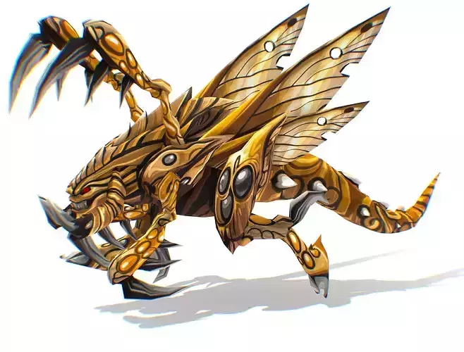 Animated Monster Insect Creature Bug