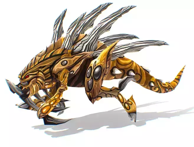 Animated Monster Insect Creature Bug