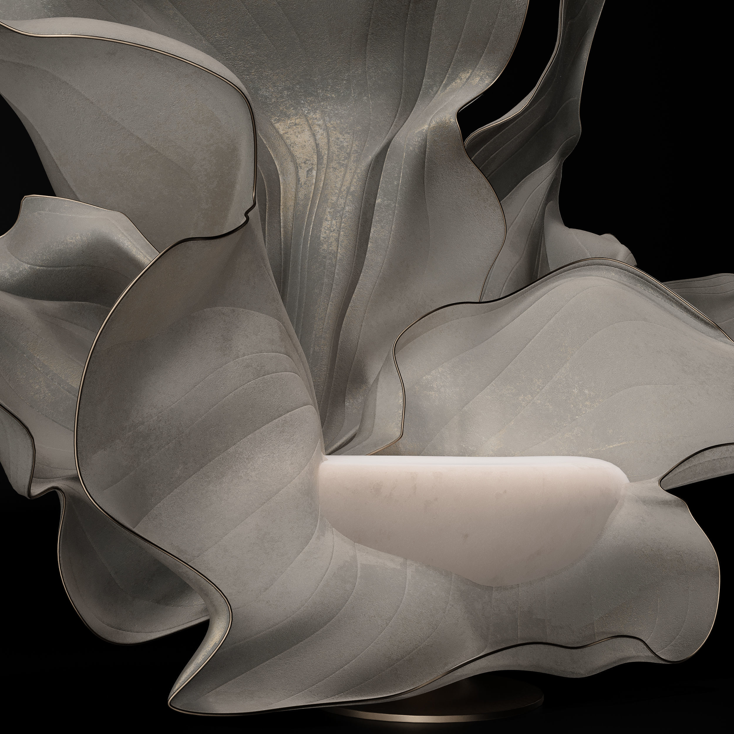 Fantasy Chair 3D model_2