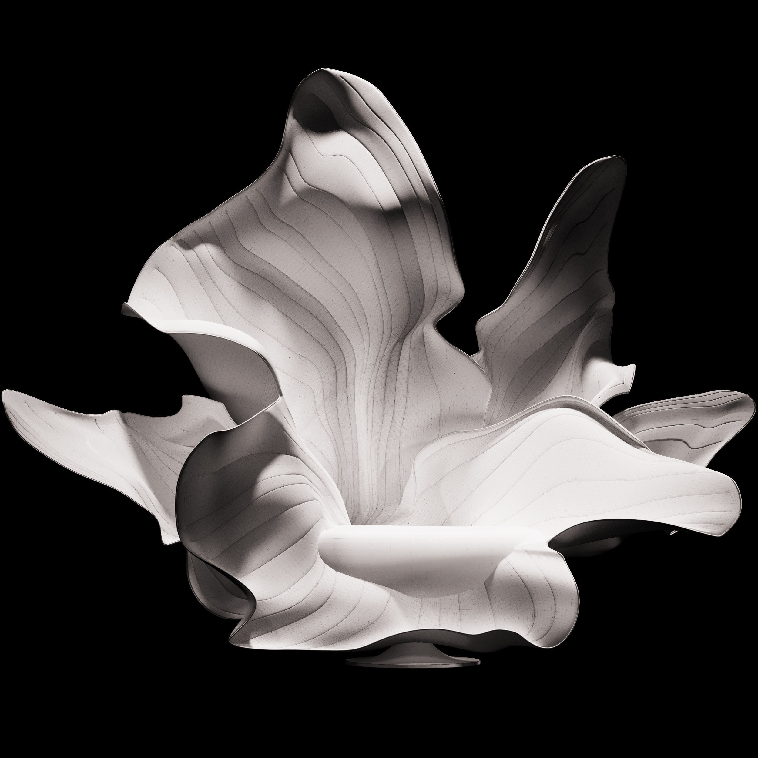 Fantasy Chair 3D model_4