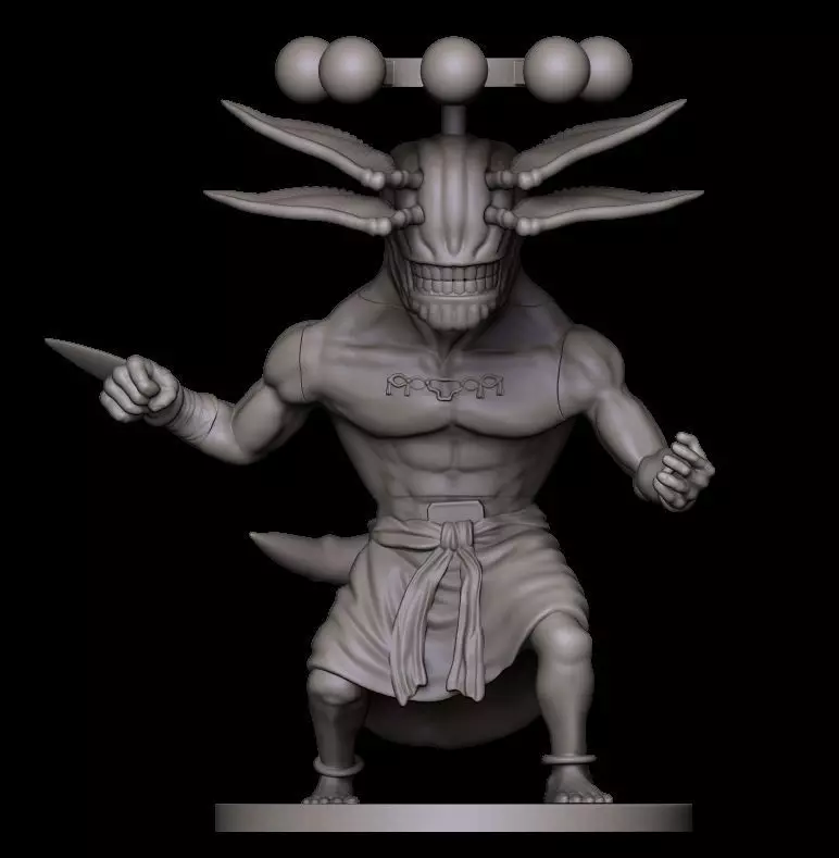 Mahoraga WCF scale 3D print model_0