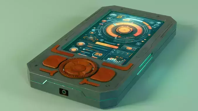 Concept of sci-fi communicator