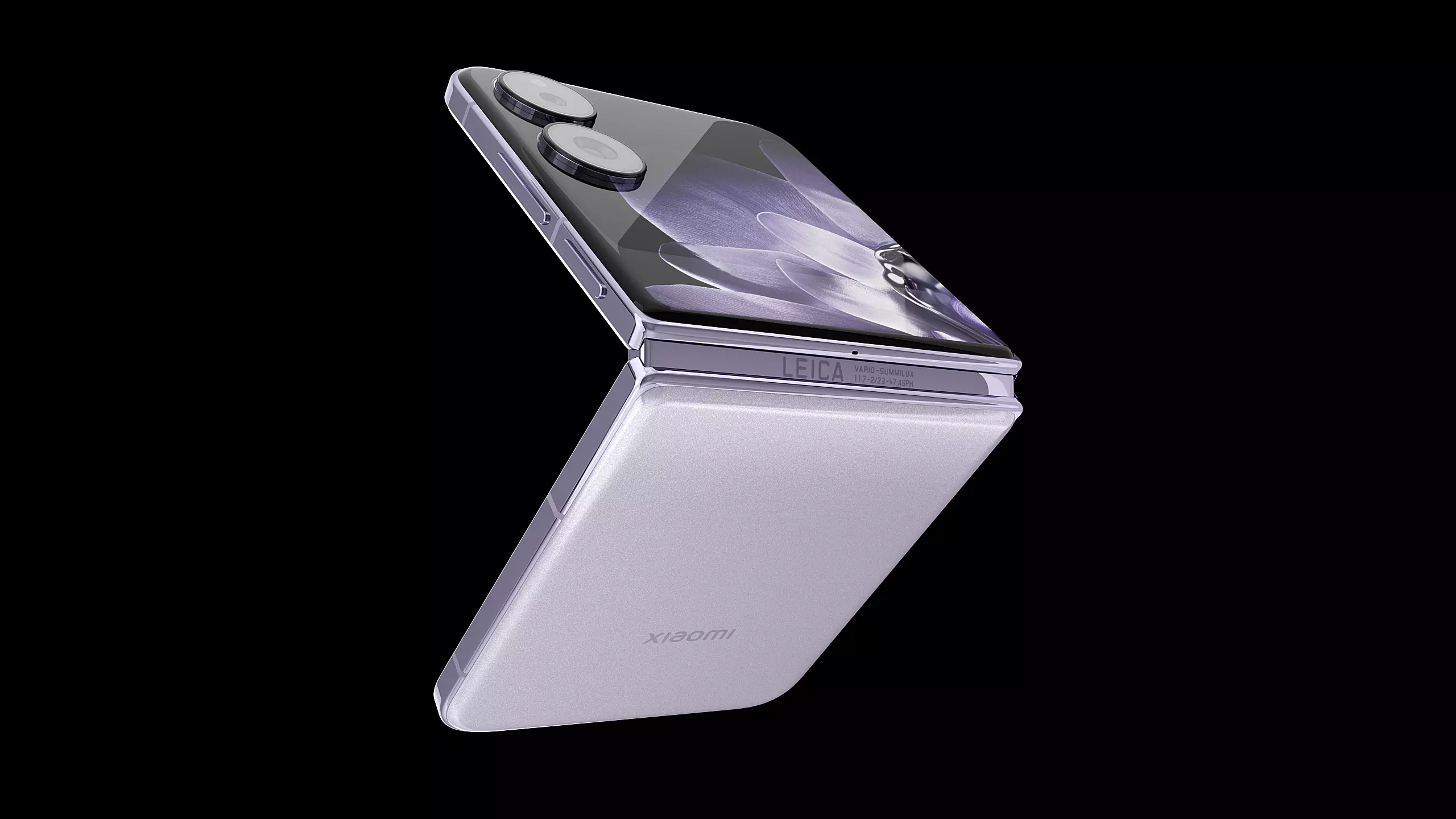 Xiaomi MIX Flip Small Foldable Phone Xiaomi Vertical Fold 3D model_0