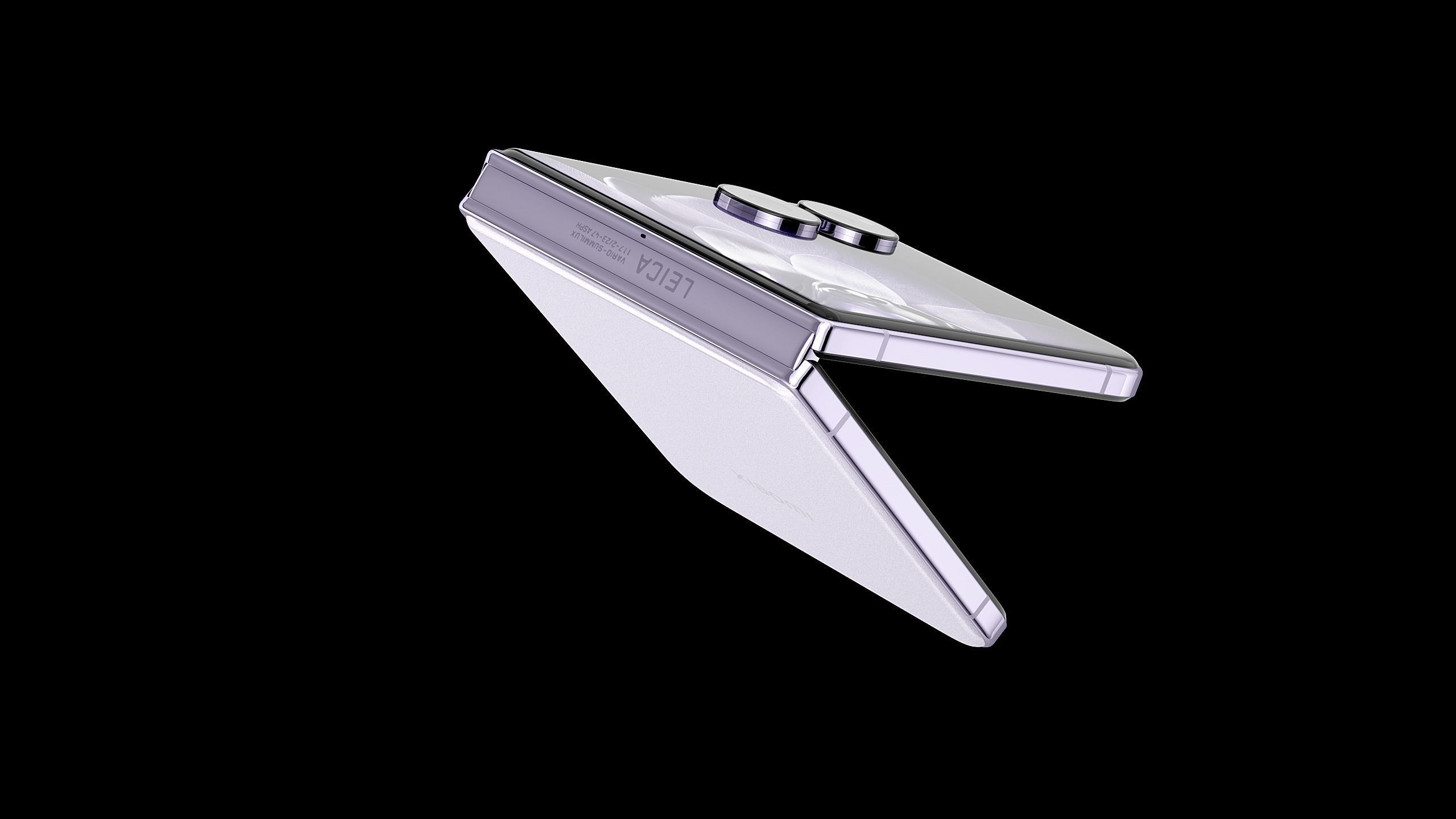 Xiaomi MIX Flip Small Foldable Phone Xiaomi Vertical Fold 3D model_3