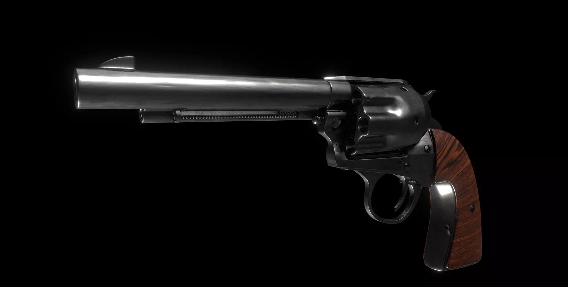 Colt Single Action Army Free 3D model