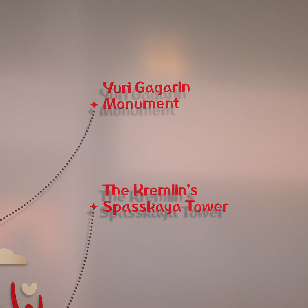 Russian classical ornaments in vector 3d Texture MOSCOW Texture_15