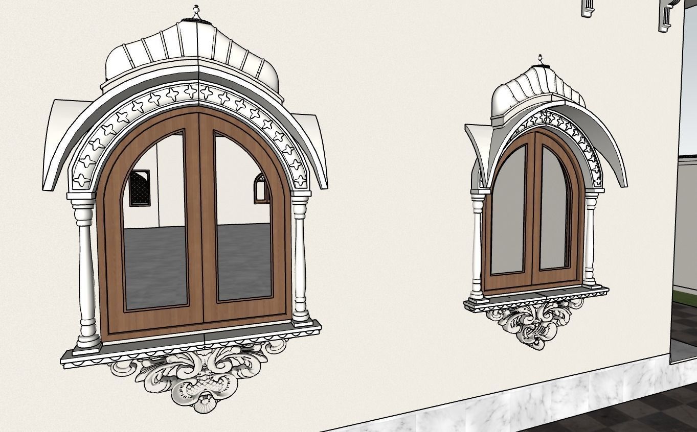 Sidhu Moose Wala Haveli with vehicles collection 3D model_16