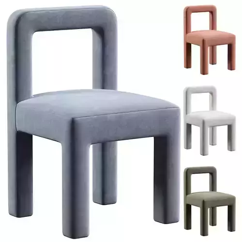 Hazel Boucle Dining chair