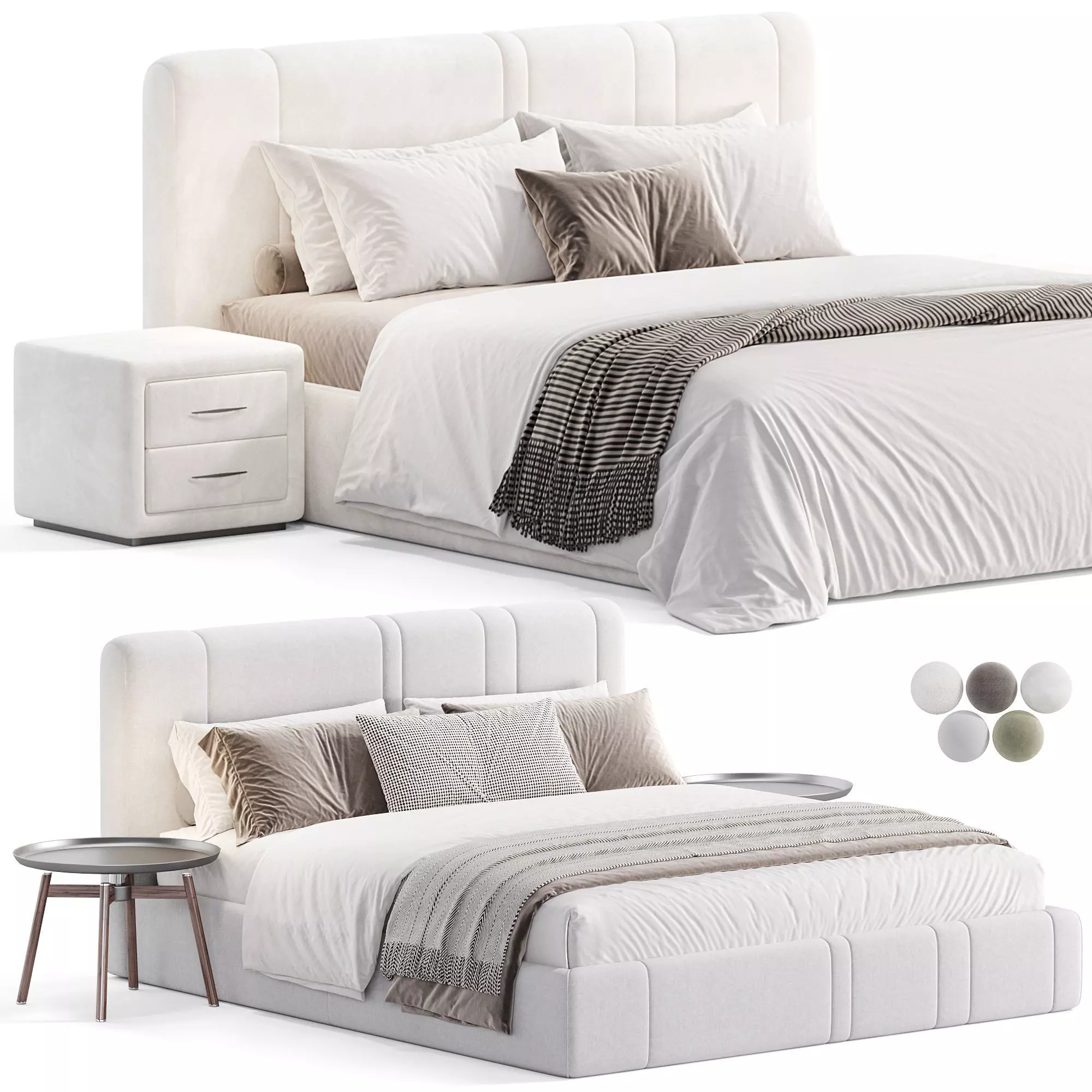 Rigoletto bed 3D model_0