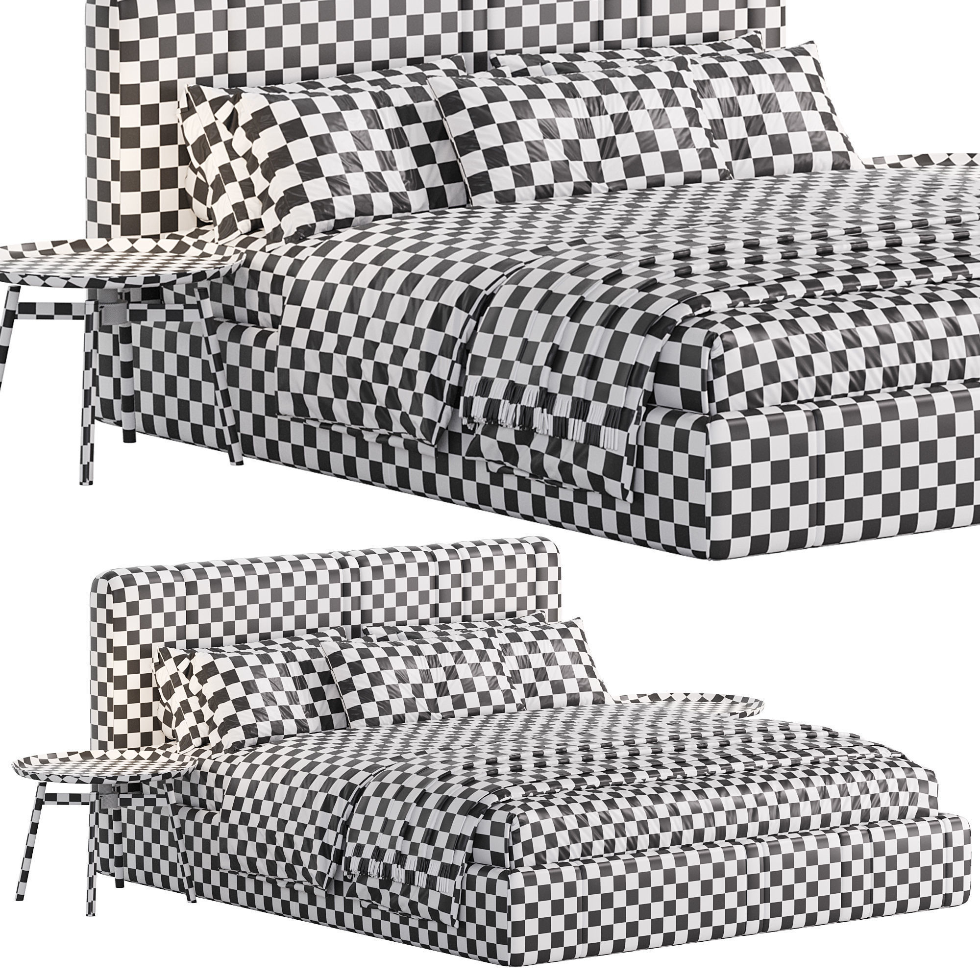 Rigoletto bed 3D model_7