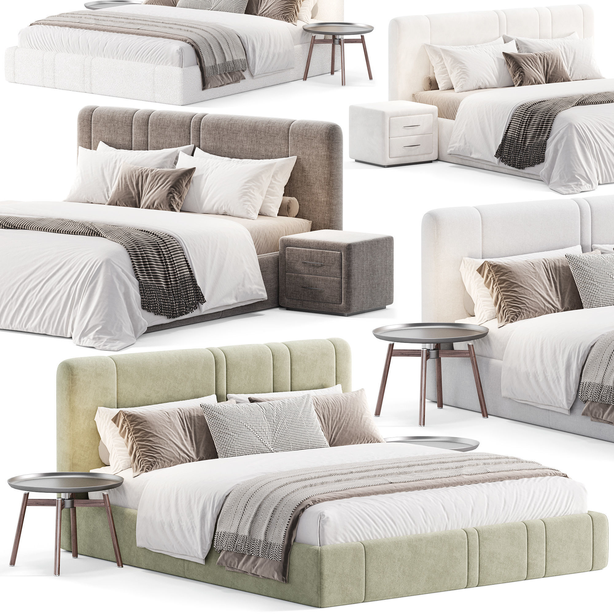 Rigoletto bed 3D model_4