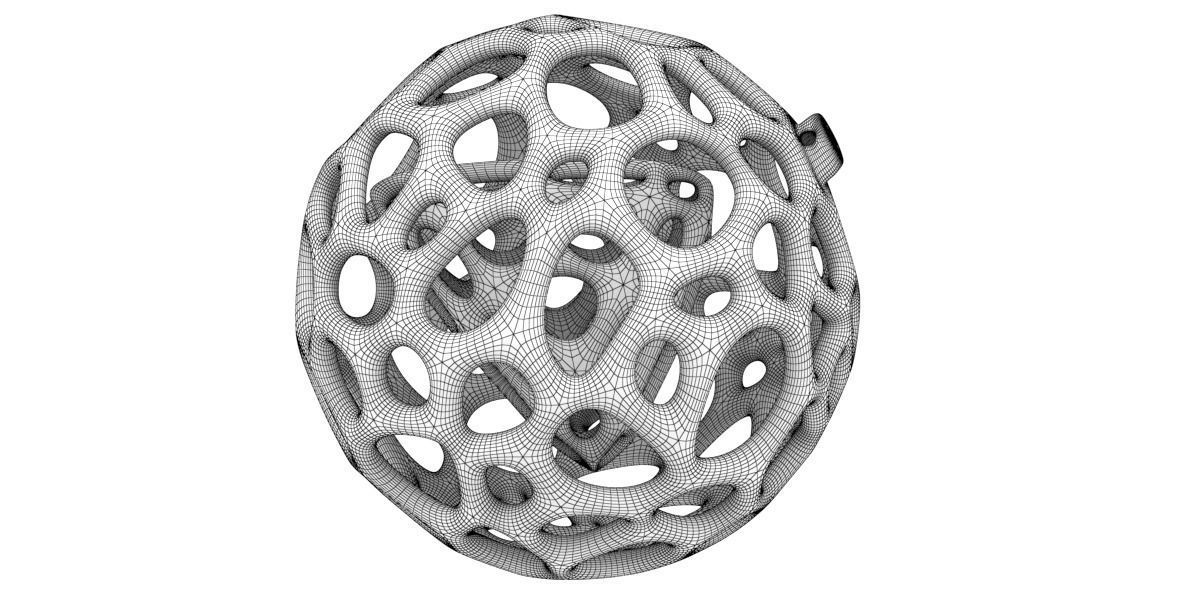 Keychain 07 3D model_4