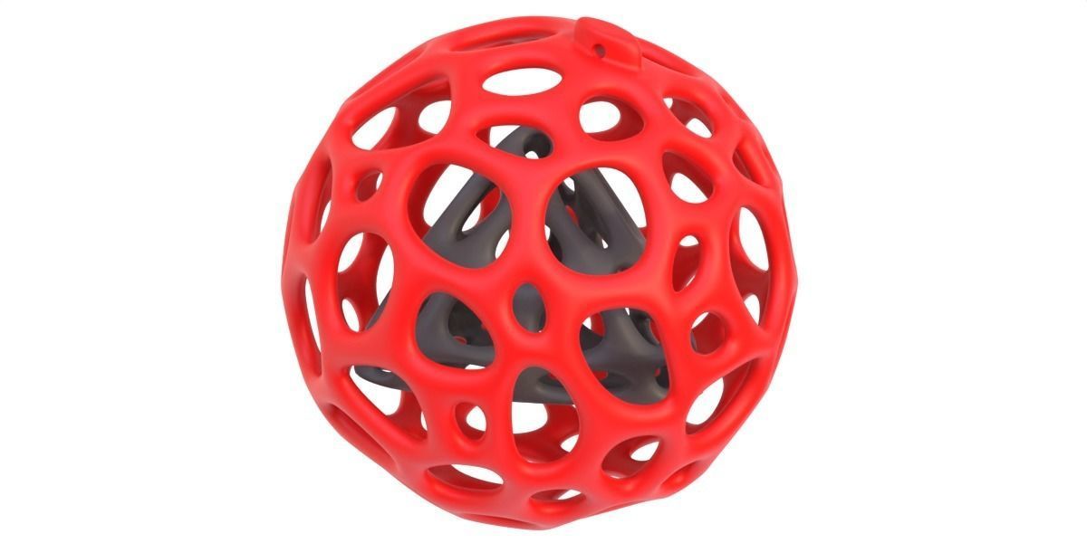 Keychain 07 3D model_1