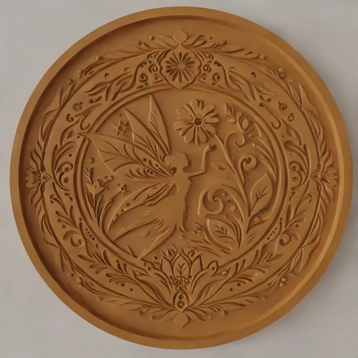 fairytale coaster - wall art - table top - keychain 3D print model_0