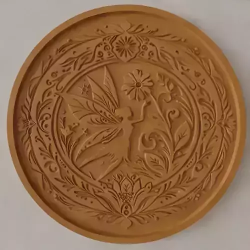 fairytale coaster - wall art - table top - keychain