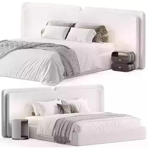 Valletta bed 3D model