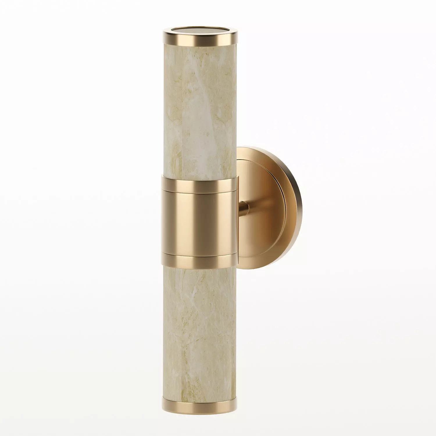 marble sconce lamp Free 3D model_0