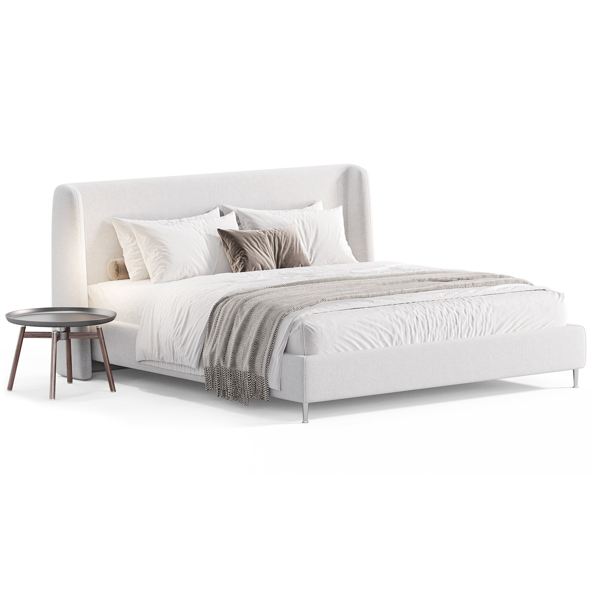 Wings Alessandro Corina Bed 3D model_1