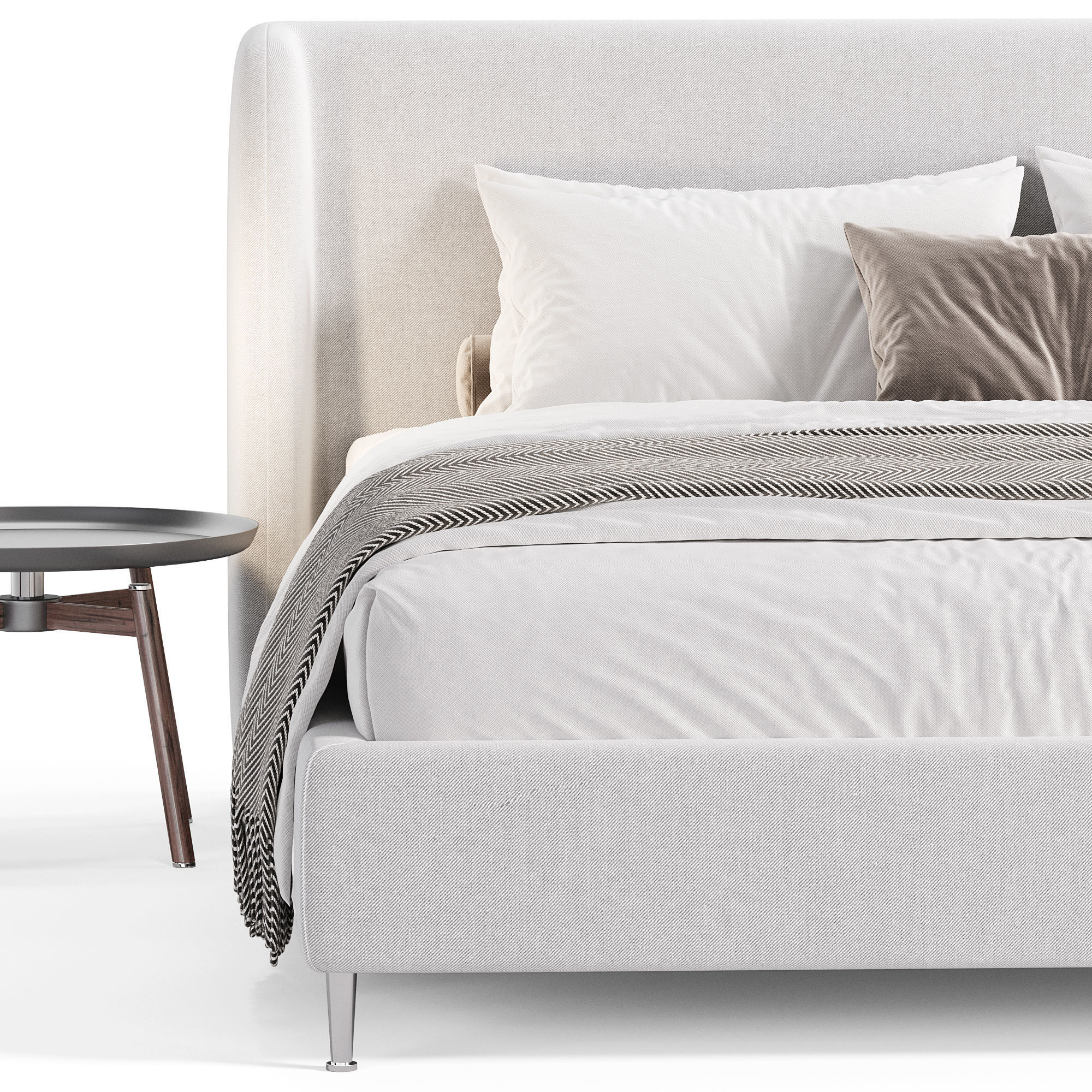 Wings Alessandro Corina Bed 3D model_5