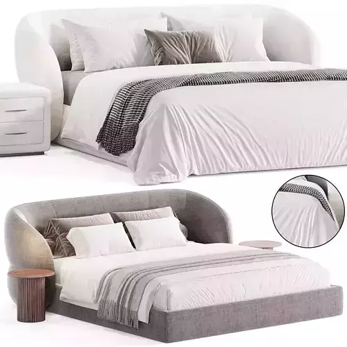 Clip Bed 3D model