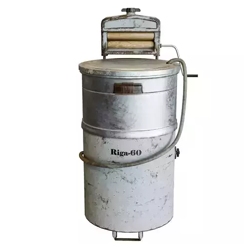 old soviet washing machine