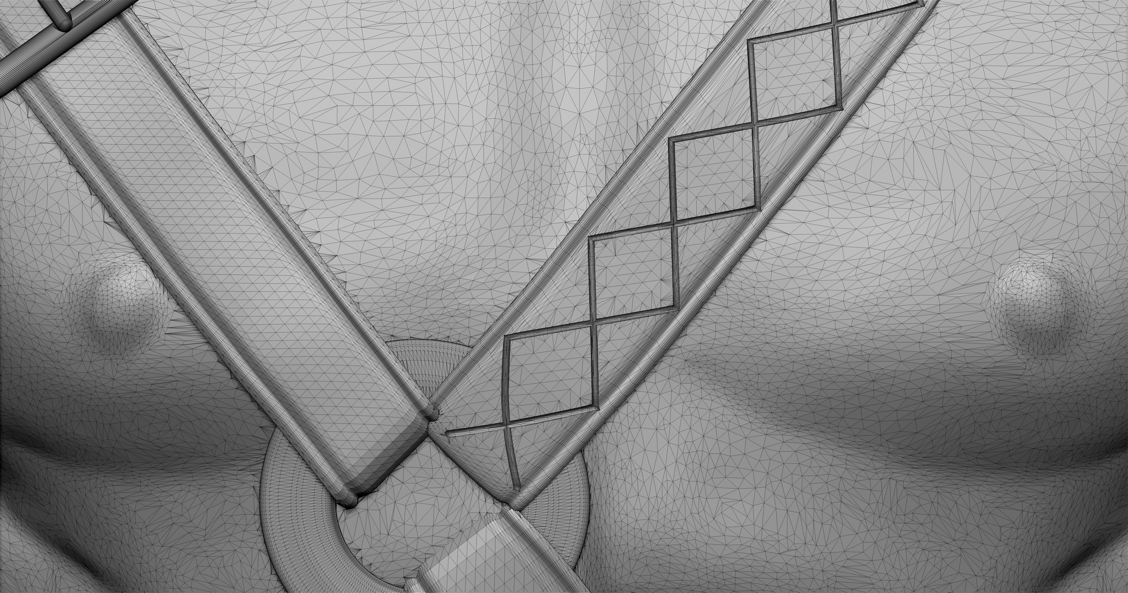 Archangel Michael pendant 3D print model_7