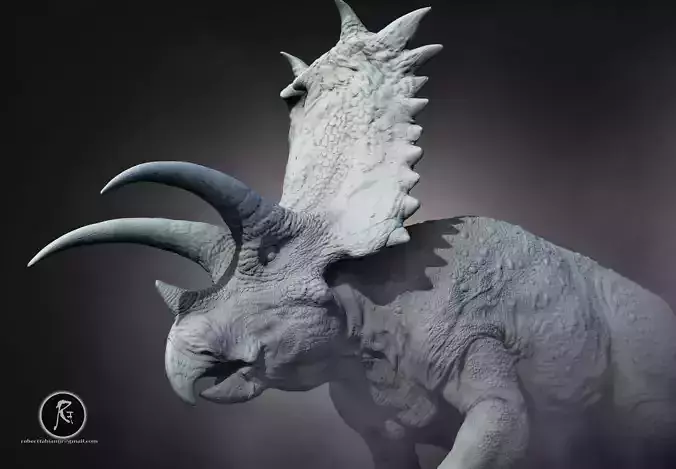 Pentaceratops 3D print model