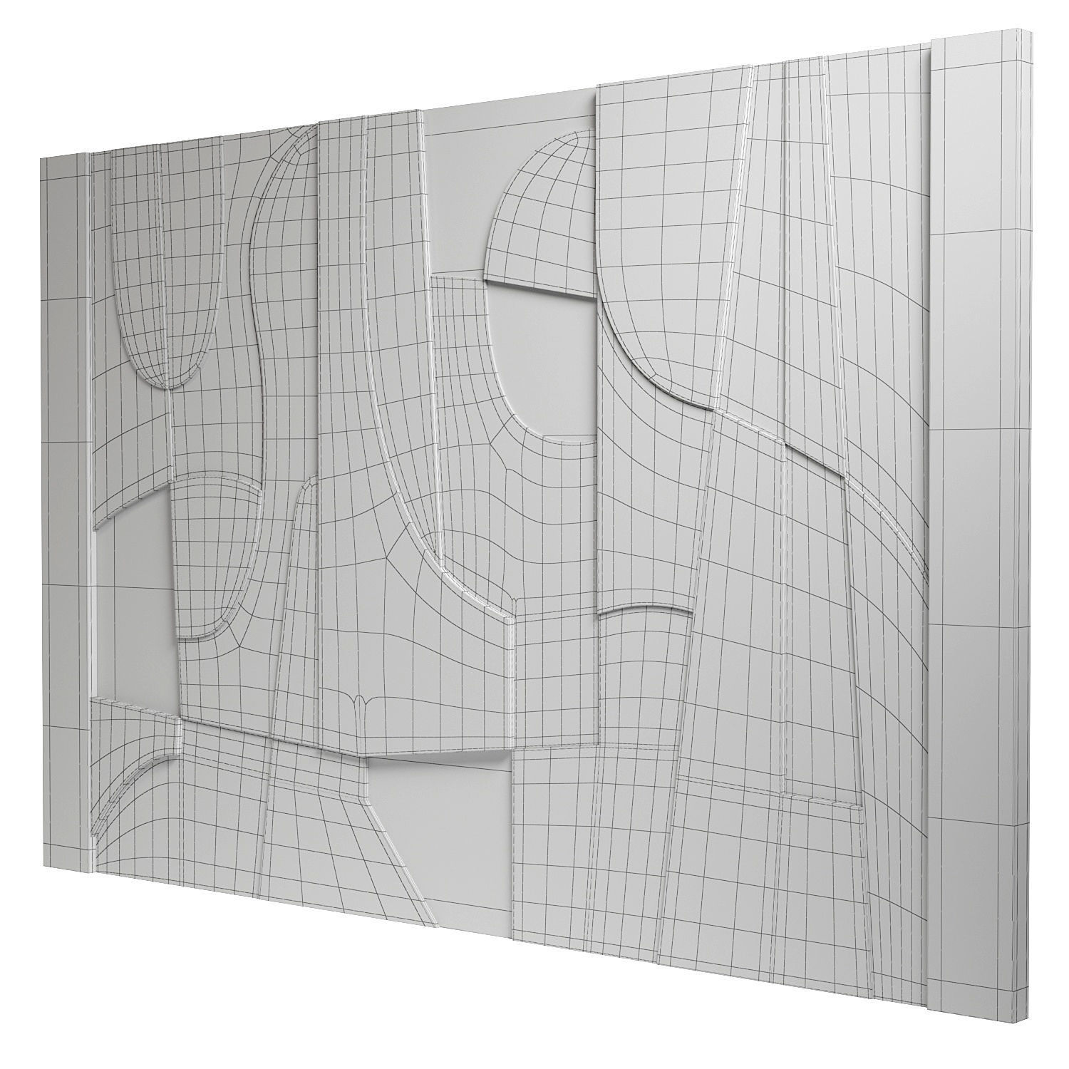 Decorativ panel 17 3D model_4