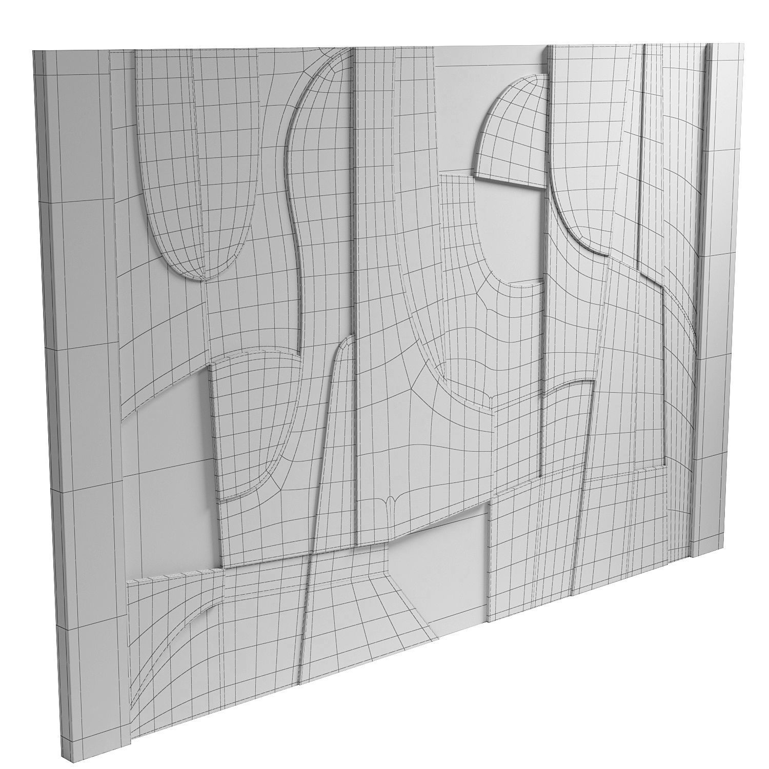 Decorativ panel 17 3D model_5