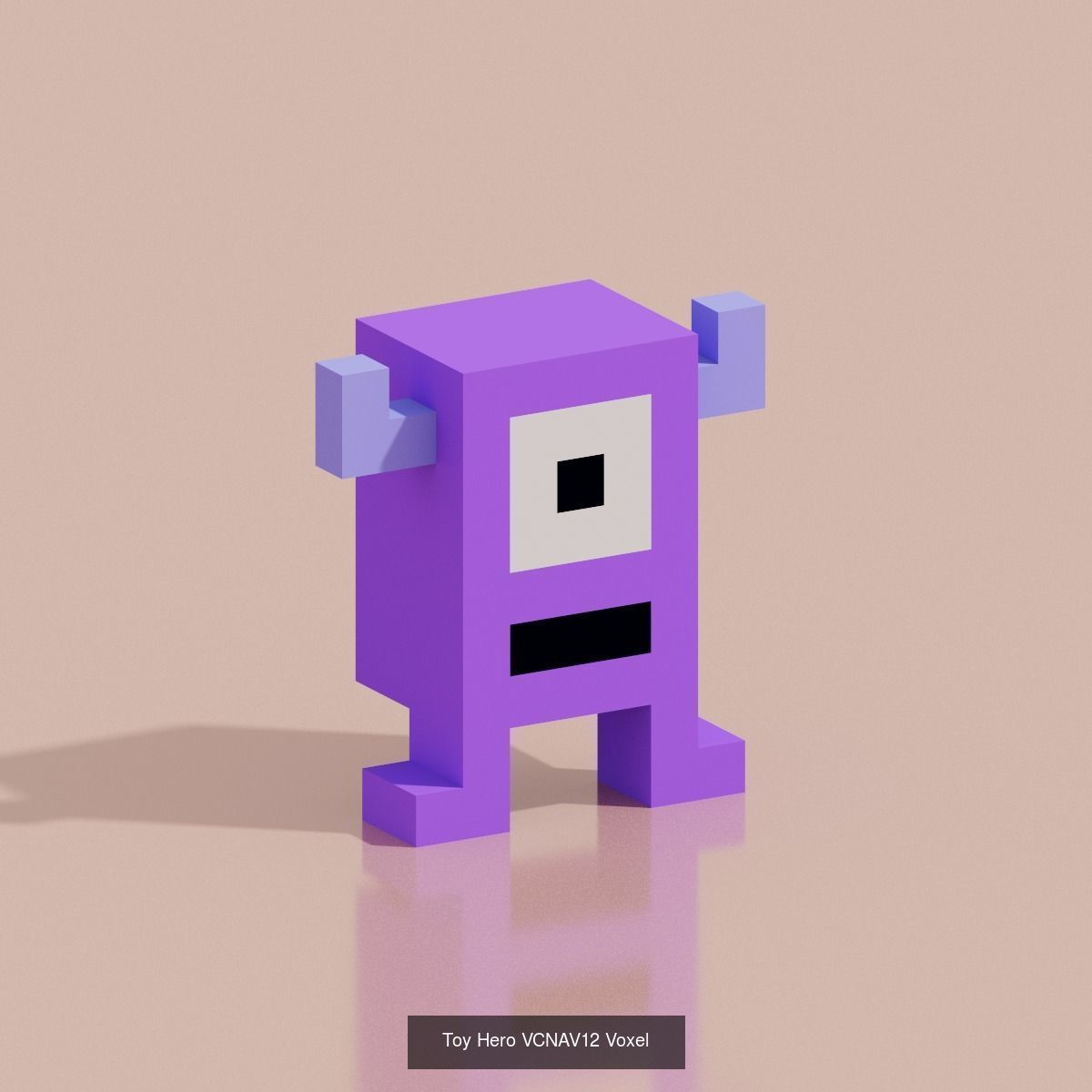 29 Toy Hero Voxel Low-Poly 3D Model Collection_30