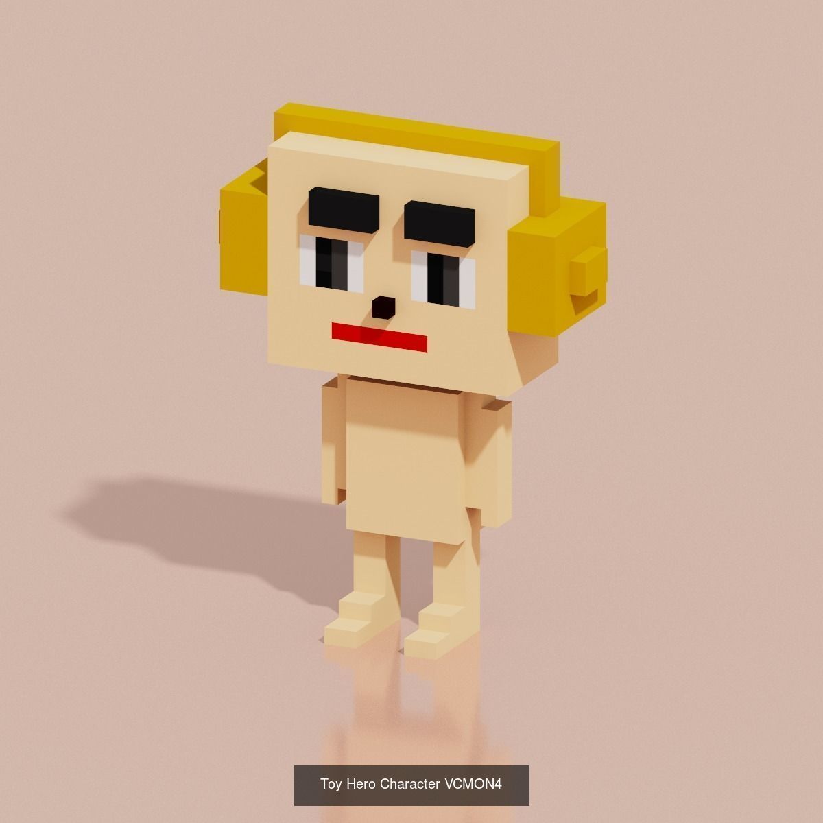 29 Toy Hero Voxel Low-Poly 3D Model Collection_15