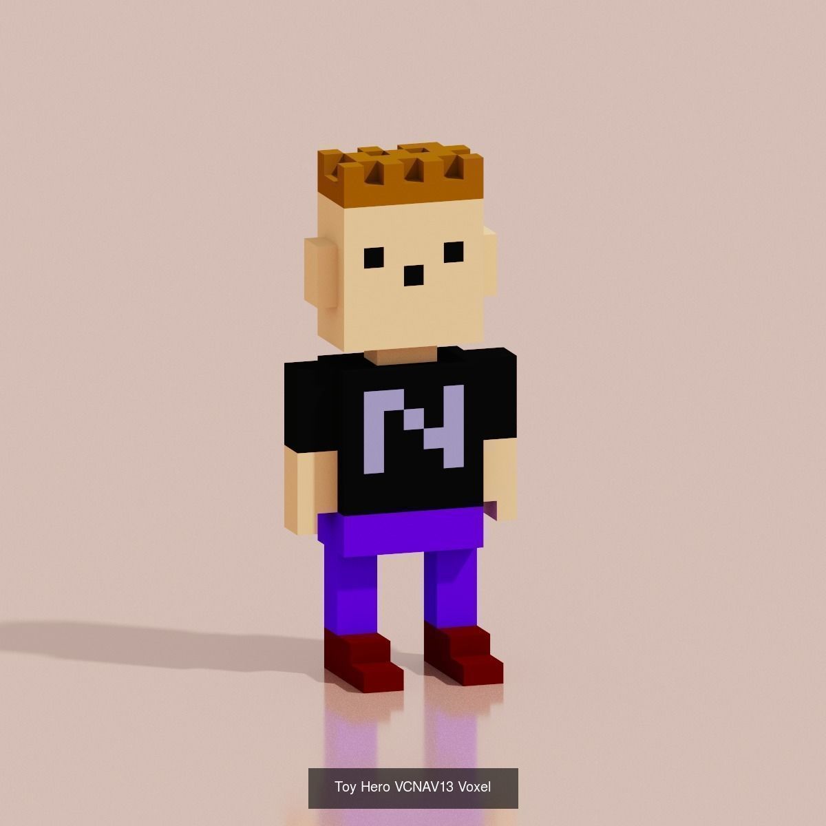 29 Toy Hero Voxel Low-Poly 3D Model Collection_31