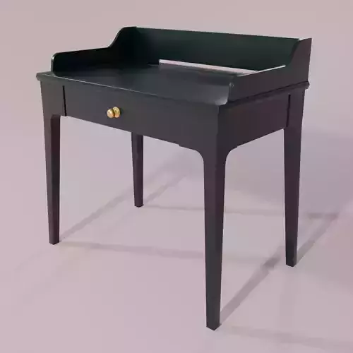 Modern Wooden Desk 4K GameReady Asset