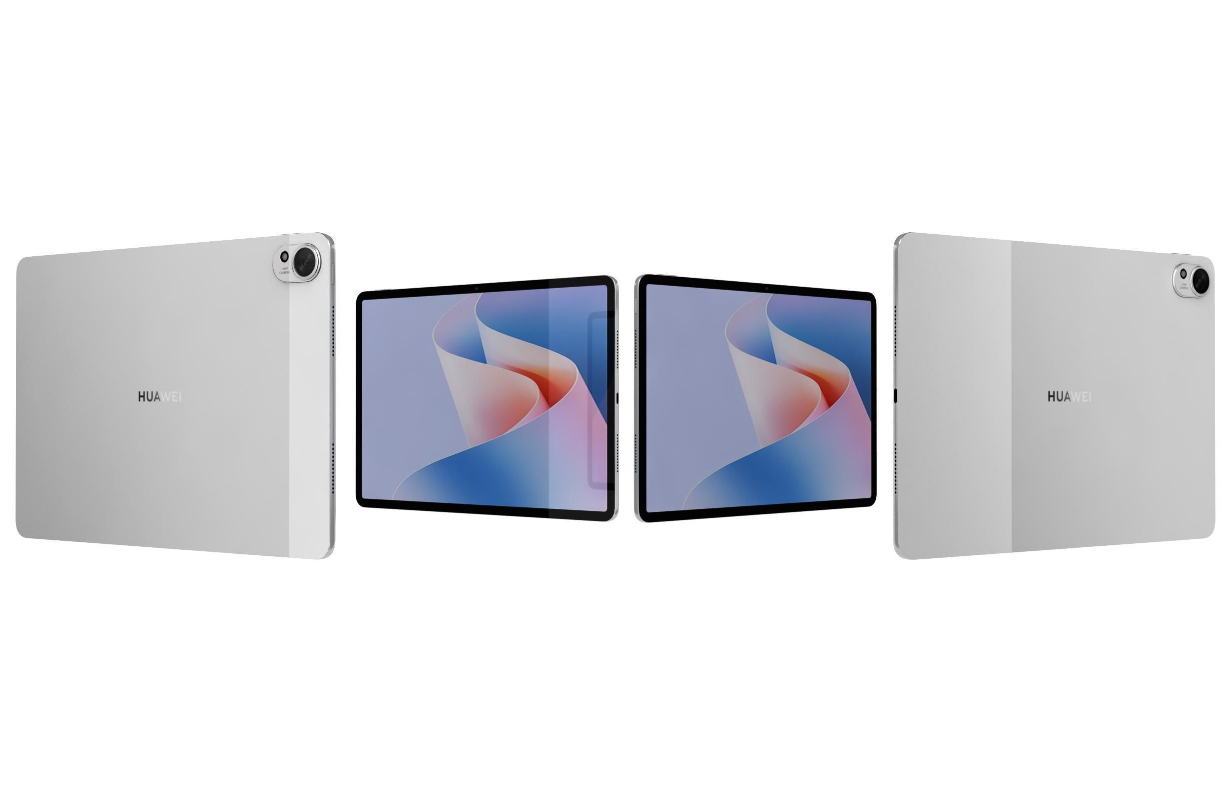 Huawei MatePad 11 5S Frost Silver 3D model_3