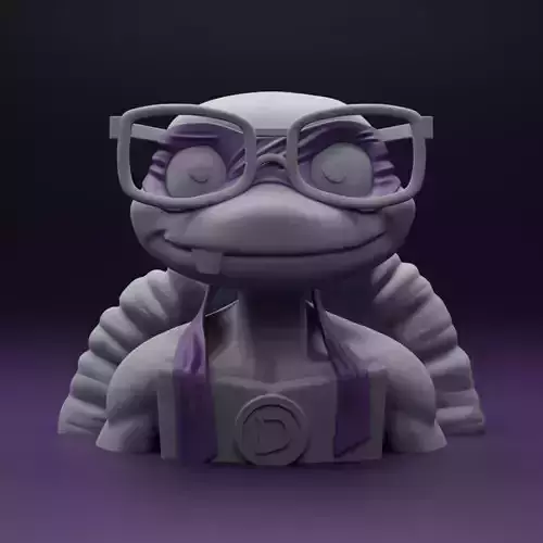 TMNT BUST - DONATELLO - DONNIE - HEADPHONE STAND 3D print model