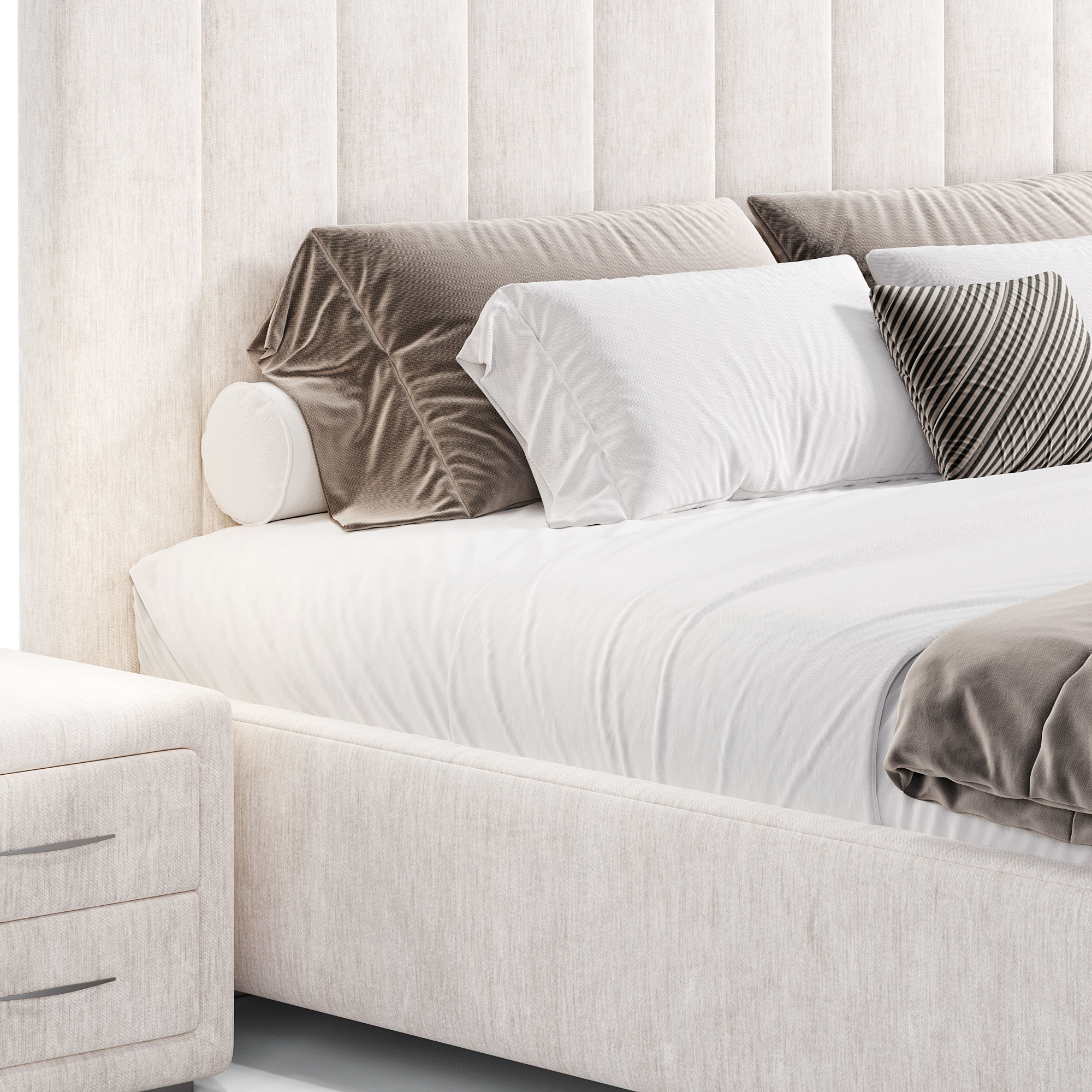 Adele bed  3D model_3