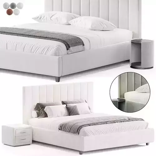 Adele bed  3D model