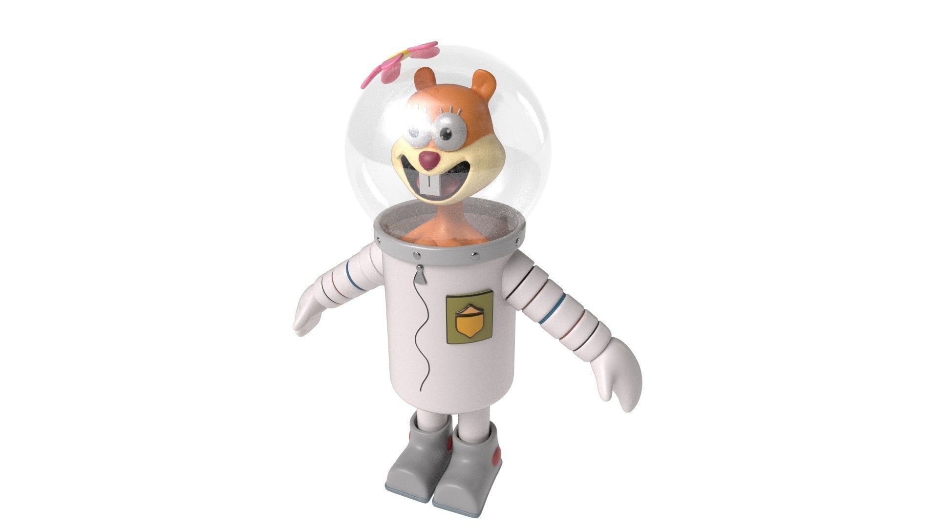 Sandy Cheeks 3D model_3