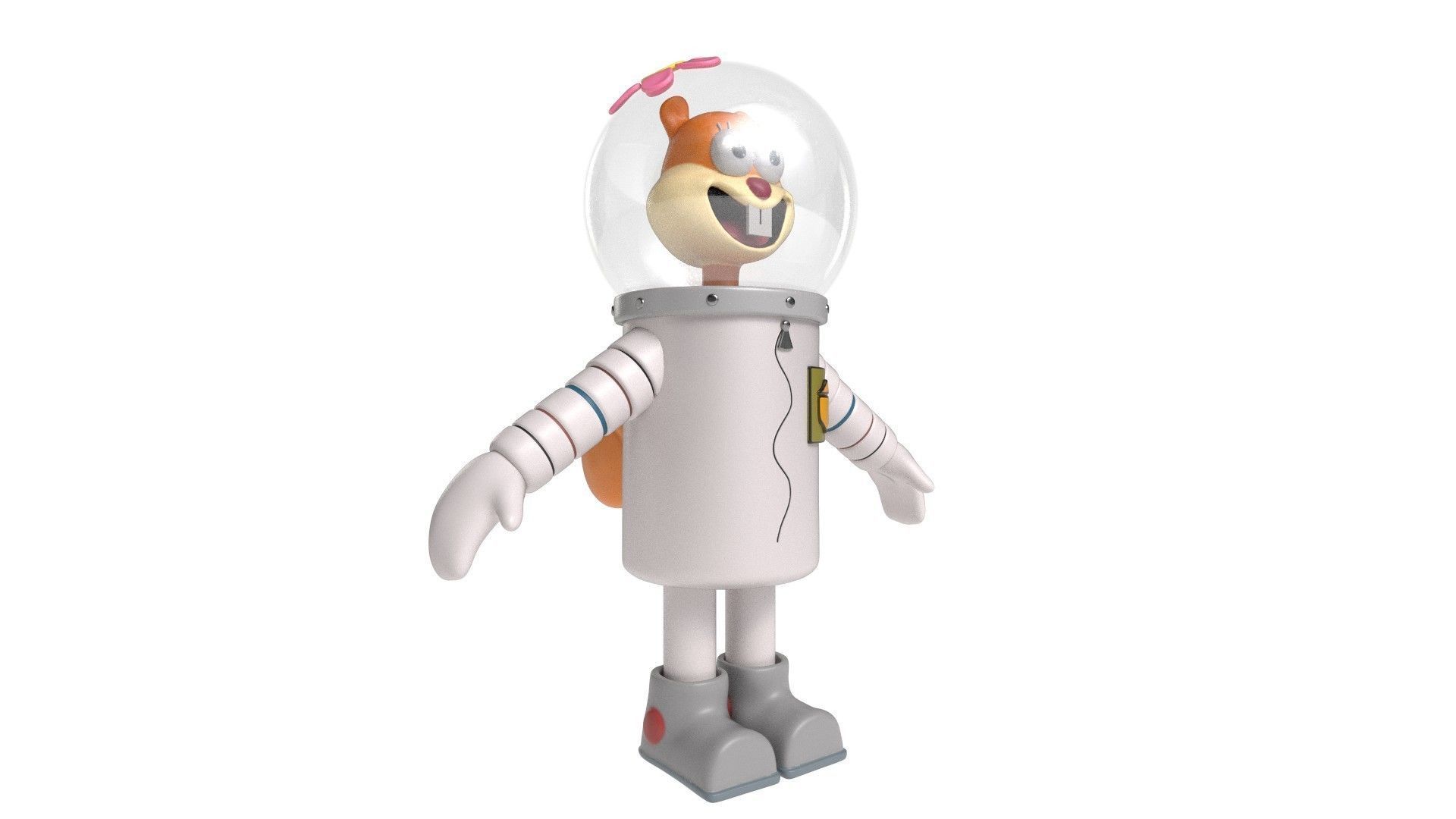 Sandy Cheeks 3D model_1