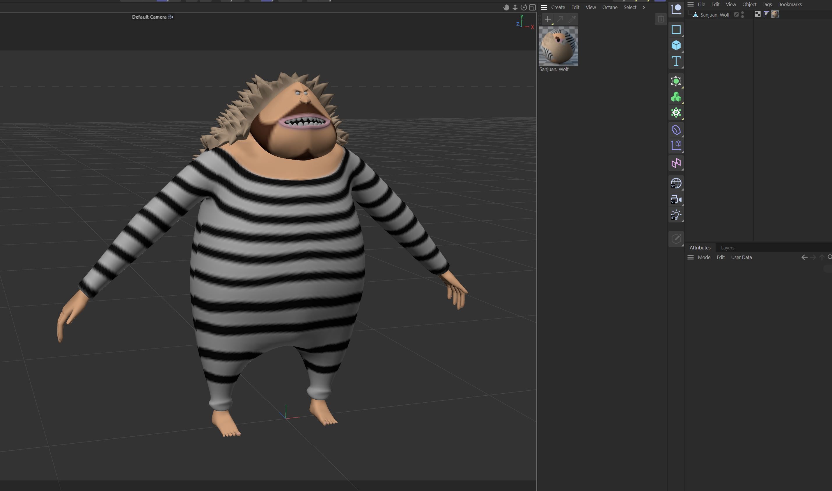 Sanjuan Wolf 3D model_6