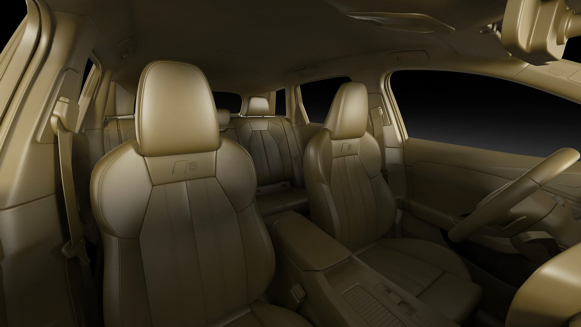 Audi Q6 e-tron 2025 3D model_34