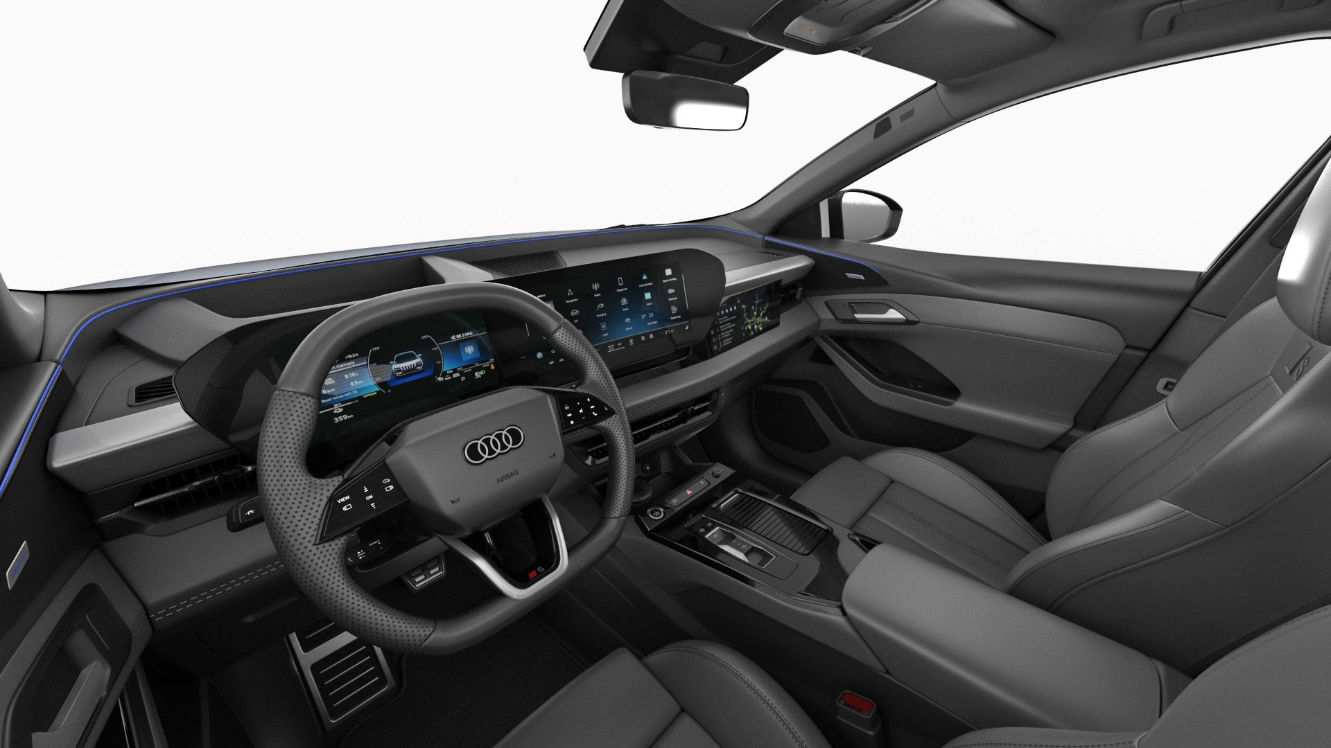 Audi Q6 e-tron 2025 3D model_20