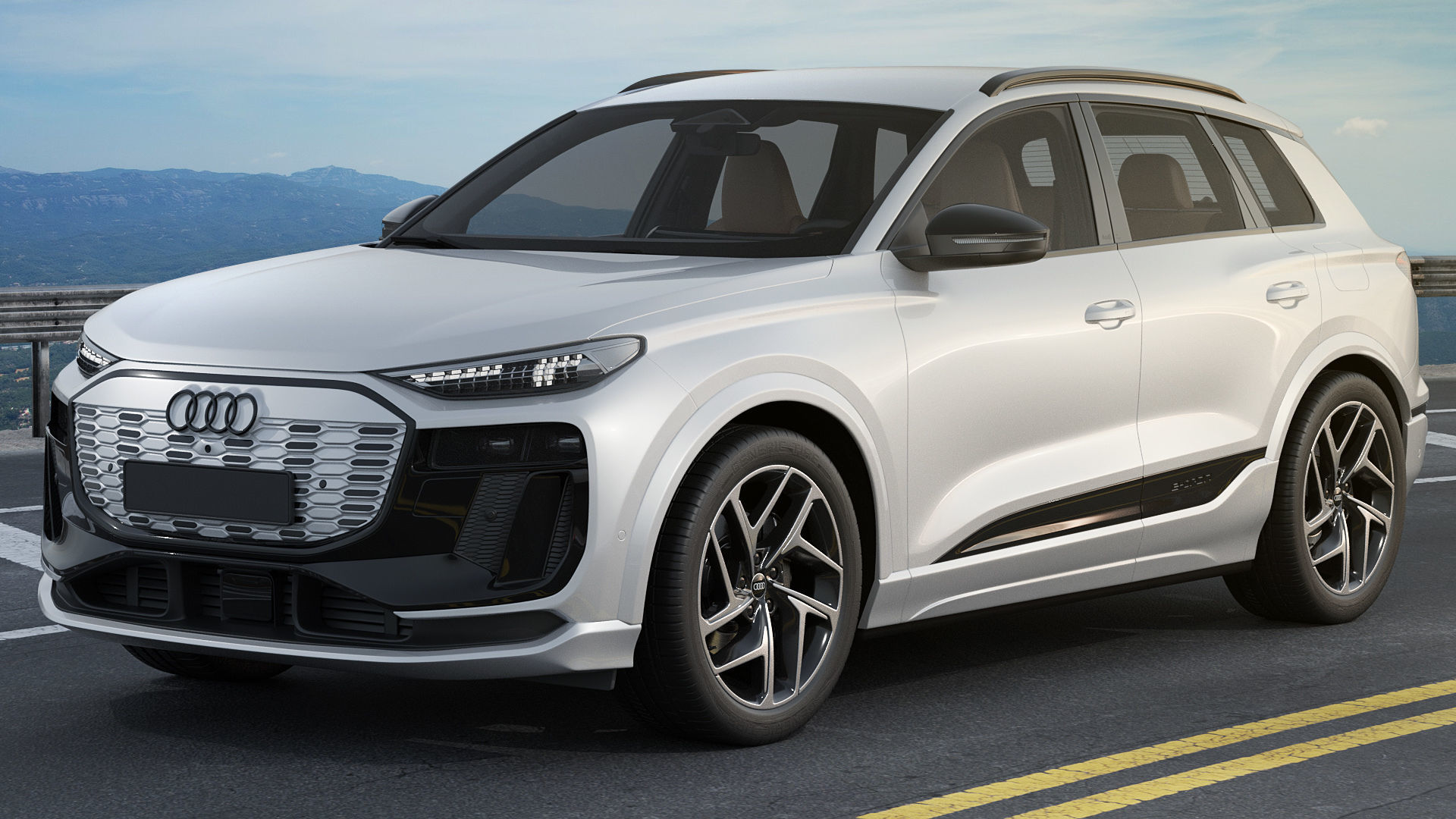 Audi Q6 e-tron 2025 3D model_4