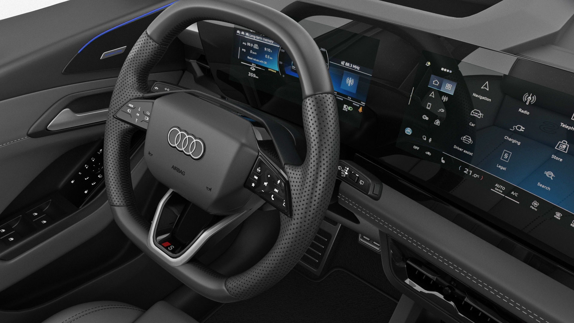 Audi Q6 e-tron 2025 3D model_24